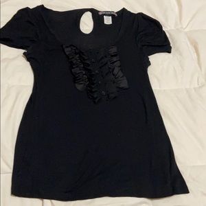 Women black top